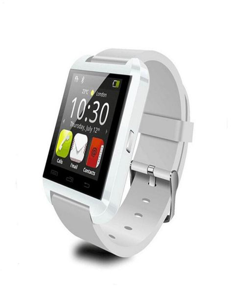 Original u8 relógio inteligente bluetooth eletrônico relógio de pulso inteligente rastreador de fitness pulseira inteligente para apple ios relógio android pho9330138