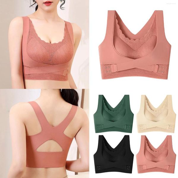 Bras Beautiful Back Side Buckle Sports Bra Ultimate Push Up маленькие женские мягкие