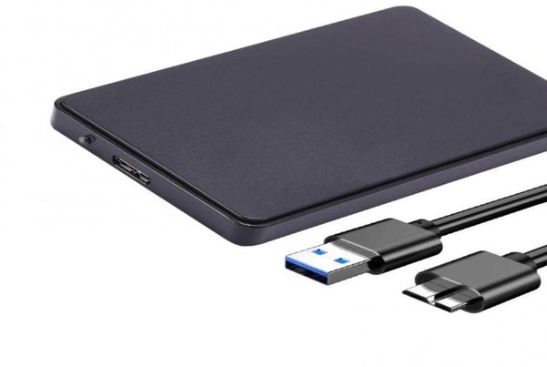 Hub portatile da 25 pollici SATA USB 30 5 Gbps SSD Custodia per disco rigido per laptop PC Custodia per HDD esterno ad alta velocità1843631
