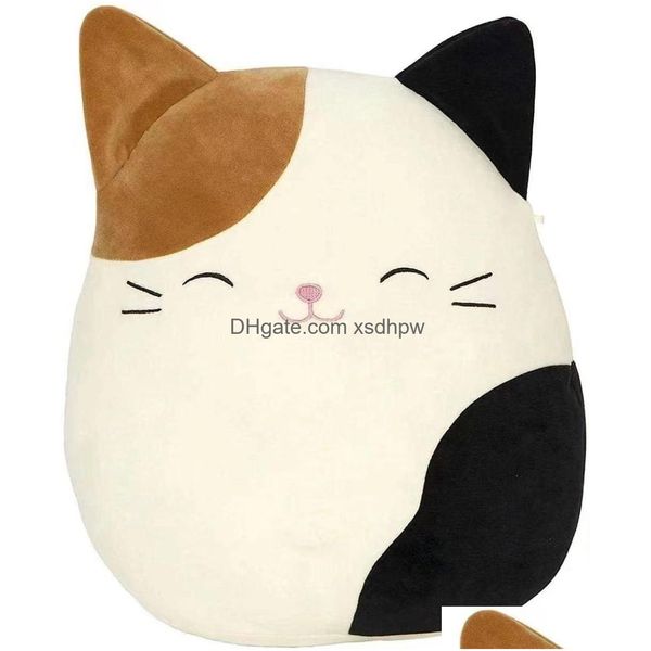 Gefüllte Plüschtiere Squishmallow Kleines P-Spielzeug Weichtier Fetter Dinosaurier Salamander Umarmungskissen Kuh Oktopus Froschpuppe Großhandel Drop Del Otogy