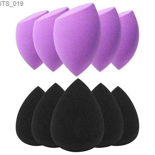 Strumenti per il trucco 3/10 pezzi per trucco Sponge Blender Beauty Egg Cosmetic Evgozza Slama Slama Trucco SET SUPFICIMENTO SET SET SEZZA