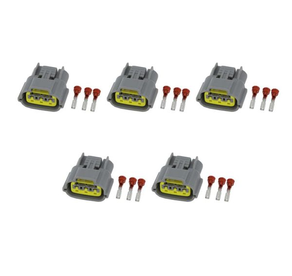5 conjuntos de 3 pinos conector do carro conector automotivo fêmea plug bobina de ignição conector da bobina de ignição plug dj70311y22212407310