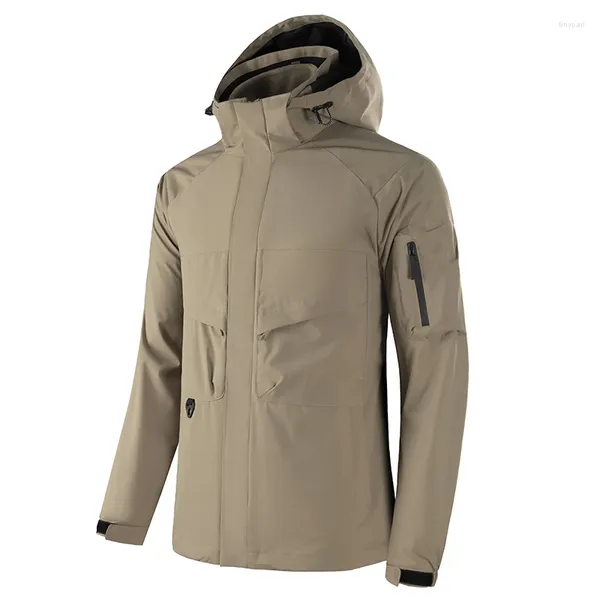 Männer Jacken Motorrad Jacke Jakets Für Männer Parkas Bergsteigen Mantel Mann Frühling Winter Mäntel Streetwear Anorak Kurze