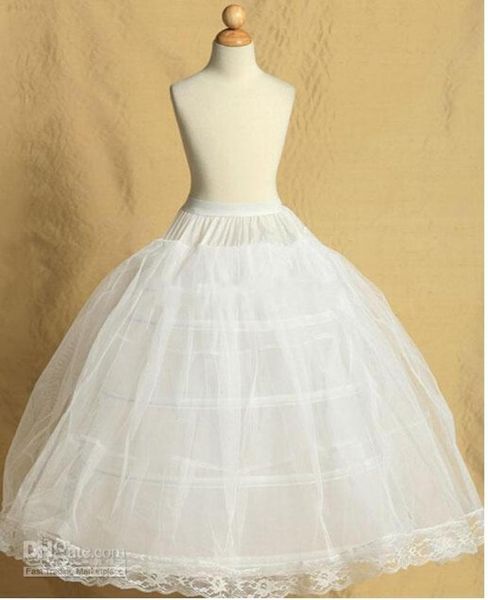 Anágua de vestido de baile infantil para festa de casamento para vestido de menina de flor 6858547