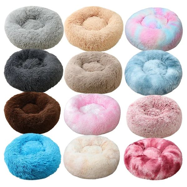 Diametro esterno 50 cm Cuccia per cani rotonda peluche invernale cuccia per animali domestici cuccia per gatti calda forniture per animali domestici cuccia per cani cuccia per animali domestici