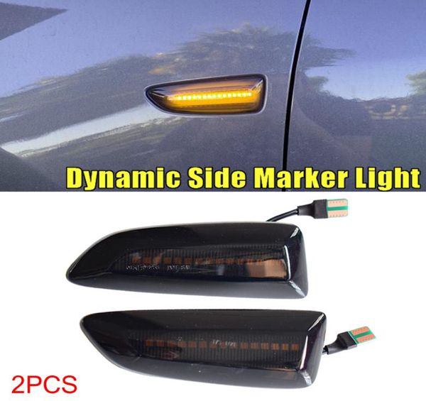 Dinamica LED Indicatori di direzione Luce di Indicatore Laterale Per Opel Astra J K Logo B Zafira C Tourer Cross X Grandland X3167387