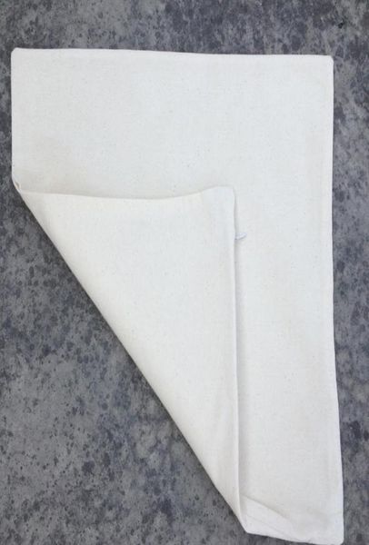 50pcslot simples luz natural cor marfim sarja de algodão puro capa de almofada em branco capa de almofada inteira em branco para impressão personalizada pi3927584