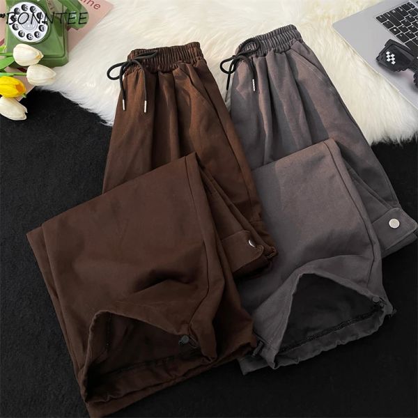 Calça calças de carga homens homens vintage esportivo pantalones militares m3xl adolescentes folgados calças de streetwear