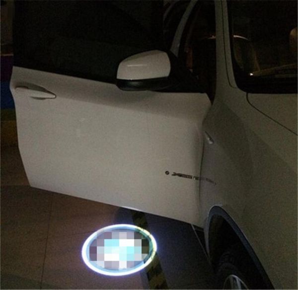 Caso para dacia caso para homem logotipo do carro led luzes interiores porta de boas-vindas fantasma sombra lâmpadas 12v8732585