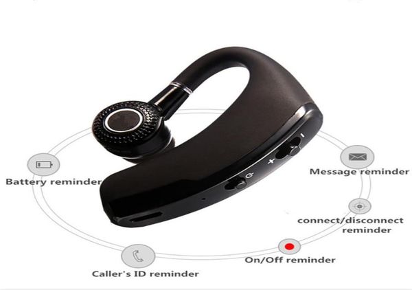 Hands Business Wireless Bluetooth Auricolare Bluetooth con auricolare stereo per cuffie per controllo per microfono per iPhone ADroid Drive Connect Wit3088097