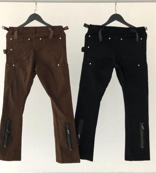 Herren039s Hosen Reißverschluss VUJADE Cargo Damen Herren Jogger Slim Overalls Braun Schwarz Track VUJA DE Joggers1194886