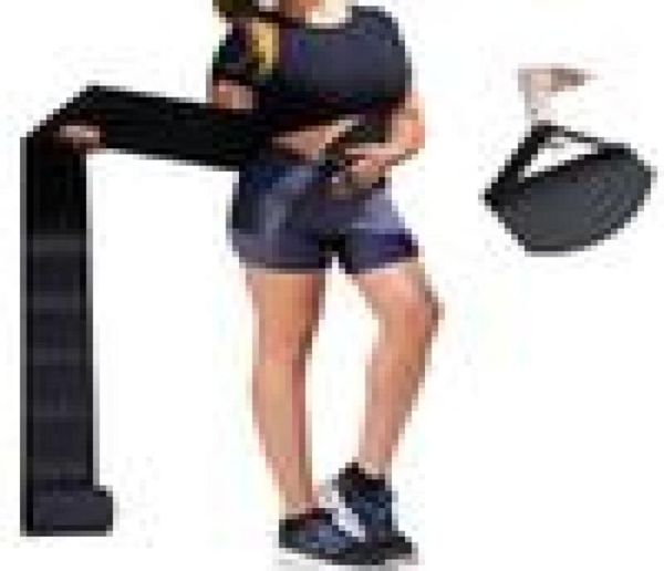 Avvolgere la benda strappata con gancio Chiusura salda Anello dimagrante Cintura lunga Torse Tape Vita Trainer Sauna Allenamento Guaina Corsetto 26564850