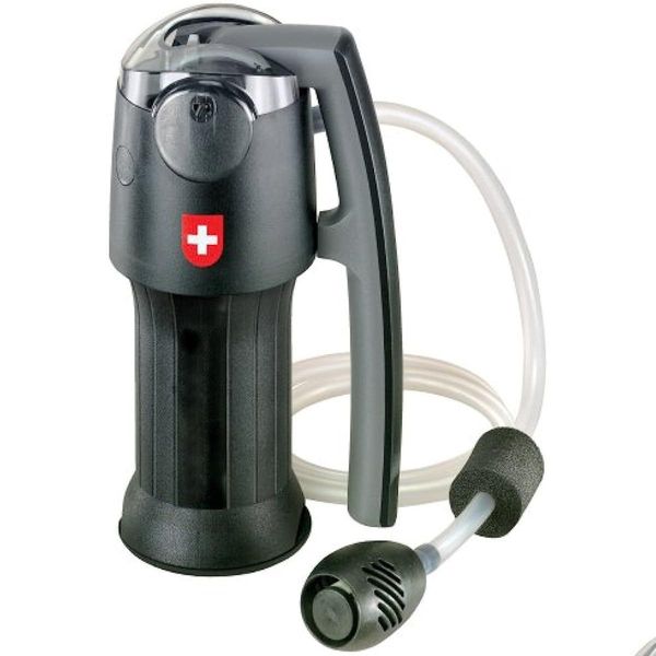 Gadget da esterno Filtro acqua Vario Microfiltro a doppia tecnologia per cam personale o piccolo gruppo Zaino in spalla Preparazione alle emergenze Comp Dh18F