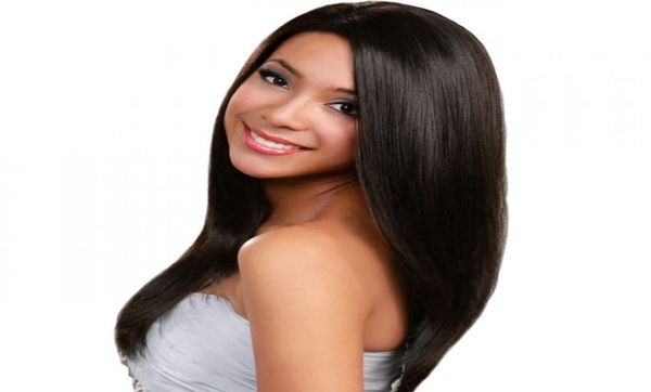 9a perucas de cabelo humano virgem perucas dianteiras do laço brasileiro peruano malaio indiano cambojano em linha reta perucas frontais do laço completo para preto 1617038