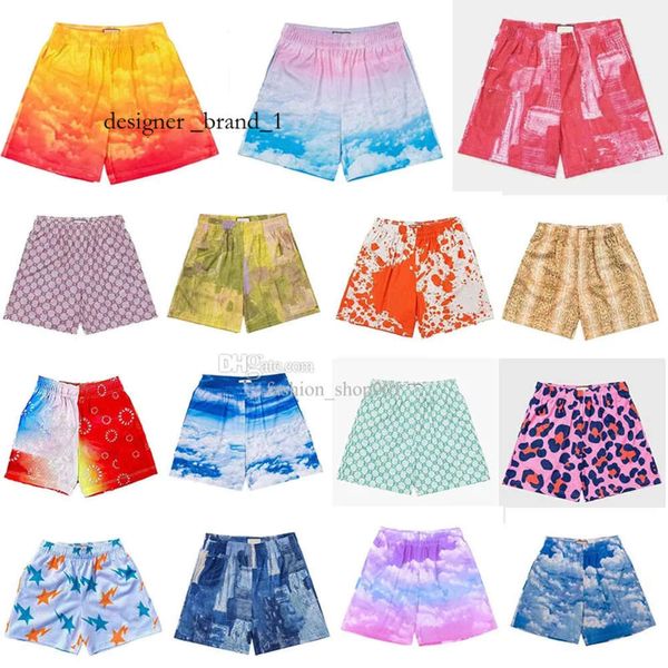 Eric Emmanuels Shorts Designer-Shorts Herrenshorts Eric Emmanuels Mesh-Badeshorts Sommermode Kurze Hosen Laufen Cloud Top Fitness Loose Fit Fußball 9129