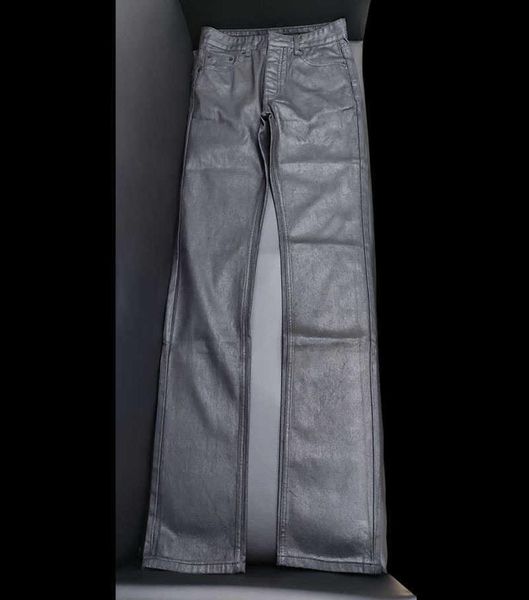 Dor gum jeans escovado estilo básico Homme by Hedi calças high street versão alta6141014