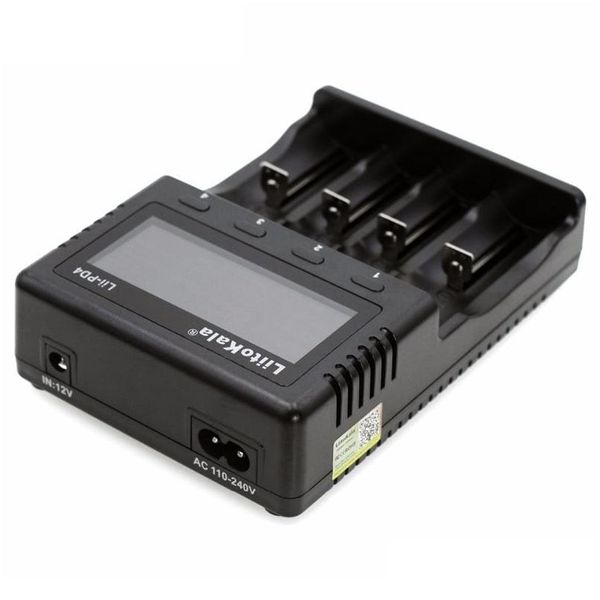 Ladegeräte Gute Qualität Liitokala Lii-Pd4 Nickel-Wasserstoff-Batterieladegerät für Li-Ion Drop Delivery Electronics Batterien Dhlm8