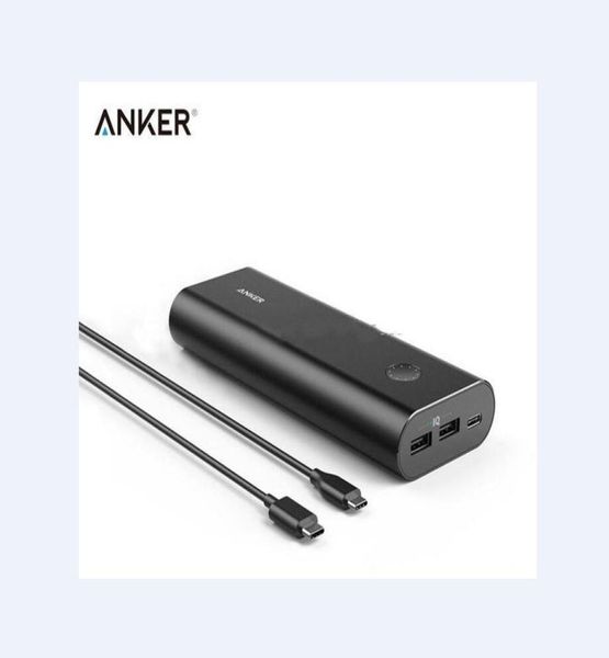 Anker PowerCore 20100mAh Power Bank Schnellladung 5V6A 30W PowerIQ Akku 24A Powerbank USB Ladegerät für Telefon Tablets9843550