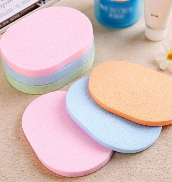 5 Teile/los Gesichts Gesicht Tiefen Reinigung Reinigung Schwämme Wiederverwendbare Kosmetische Schönheit Make-Up Entferner Peeling Massage Oval Algen Spo4002780