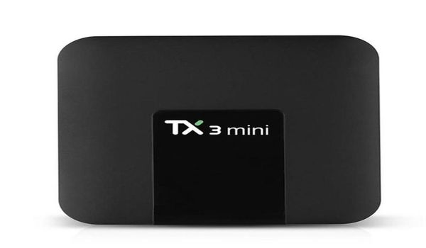 TX3 Mini Smart TV Box Android 71 Amlogic S905W 1G8G 2G 16G 4K H265 24G 5G Dual wifi Set Top Box Lettore multimediale59932377220N277k5031863