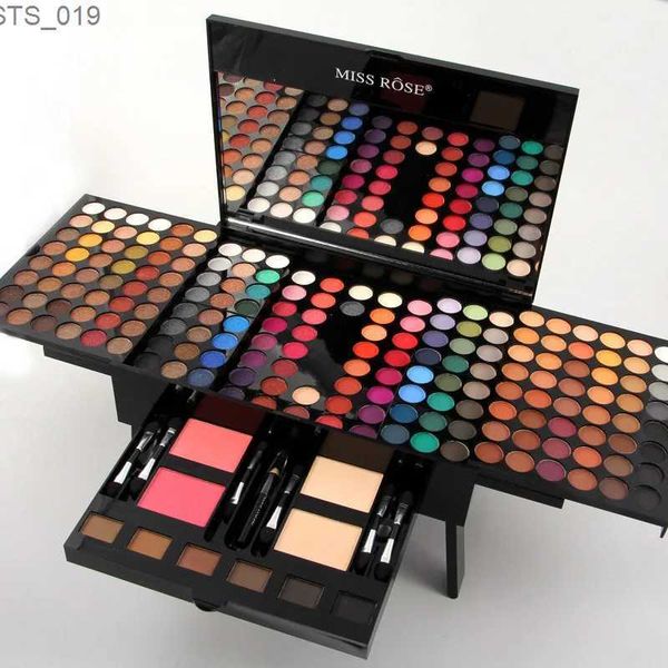 Strumenti per il trucco Nuovi 180 colori Palette per trucco Ombretto in polvere Fard Stick per labbra Kit di cosmetici Primer per occhi Palette per ombretti luminosi Set per trucco