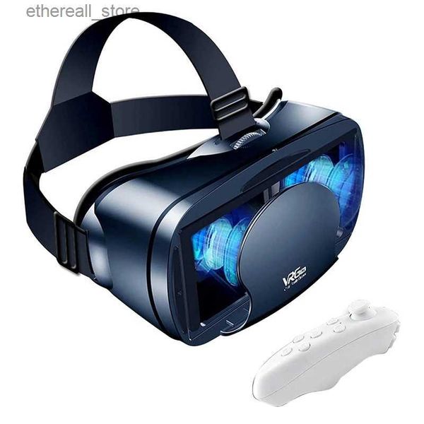 VR/AR-Geräte BAAY VR-Brille Vollbild-Virtual-Reality-3D-Brille VR-Brillen-Set 3D-Virtual-Reality-Brille Verstellbare VR-Brille mit Spielbrett Q240306