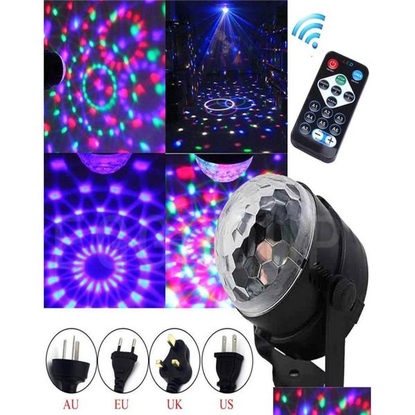 LED efektleri taşınabilir aşama ışık DJ disko top lumiere ses etkinleştirilmiş lazer projektör RGB aydınlatma efekt lambası müzik ktv damlası teslim dHTPF