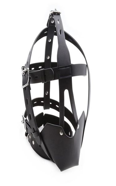 Maschera per bocca con imbracatura per sesso femminile per donne Giochi di sesso in stile morso di bocca di cavallo SM Prodotto Toy2014298