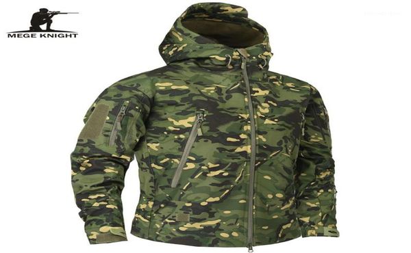 Mege Marke Kleidung Herbst Männer Camouflage Fleece Jacke Armee Taktische Kleidung Multicam Männlichen Camouflage Windjacken Clothing19864206