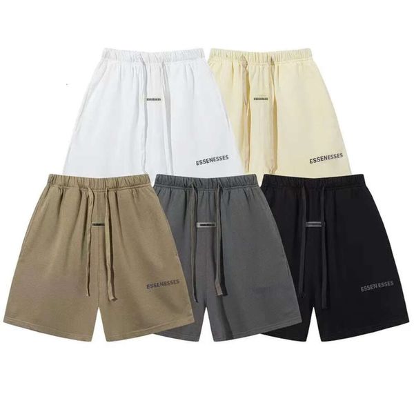 Shorts Essenials Moda Algodão Designer Mens Homens Essentialls Esportes Soltos Fit Algodão Designer Essentails Shorts Homens Oversized Essentialss Shorts 31