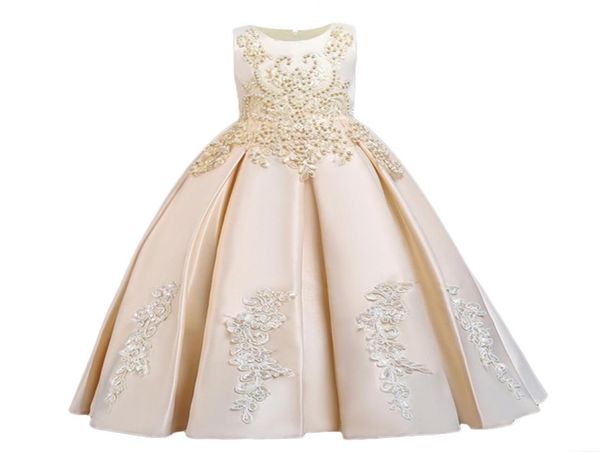 Летнее свадебное платье с цветочным узором для девочек-подростков, вечерняя вечеринка, длинное детское платье для девочек, бальное платье принцессы 2108103948472