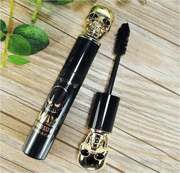 Heng Fang Skull MAX Volume Mascara Magic Ciglia lunghe Mascara waterproof Halloween Trucco occhi sexy 14g6240565