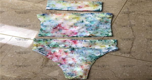 Bikini da spiaggia mimetici pantaloni a vita bassa imbottiti da donna039 push up costumi da bagno di alta qualità vacanze all'aria aperta design di fasciatura da nuoto di lusso7943523