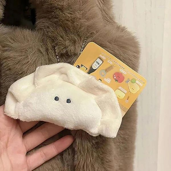 Portachiavi Simpatico gnocco Peluche Portachiavi con ciondolo creativo Portachiavi con peluche morbido per Decorazioni per borse per ragazze e ragazzi Studenti