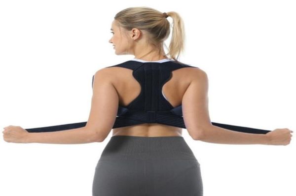 Corretor de postura, ombro, dor nas costas, alisador de coluna, cinta ortopédica, espartilho reto para mulheres, suporte para costas 9709076