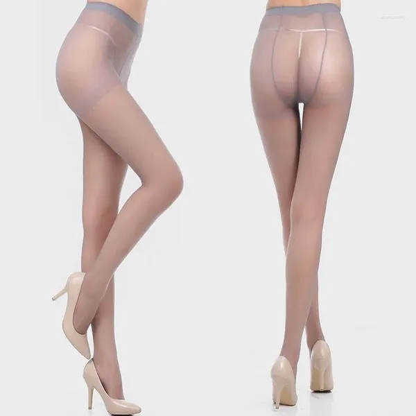 Mulheres meias nibesser alta elástica meias pretas meia-calça sexy pernas magras collants evitar gancho de seda collant menina meia-calça