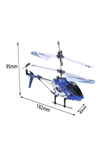 Syma S107G RC Helikopter 3 5ch Alaşımlı Copter Quadcopter Builin Gyro Helikopter Uzaktan Kumanda Oyuncak Dış Mekan Oyuncakları272H6067141