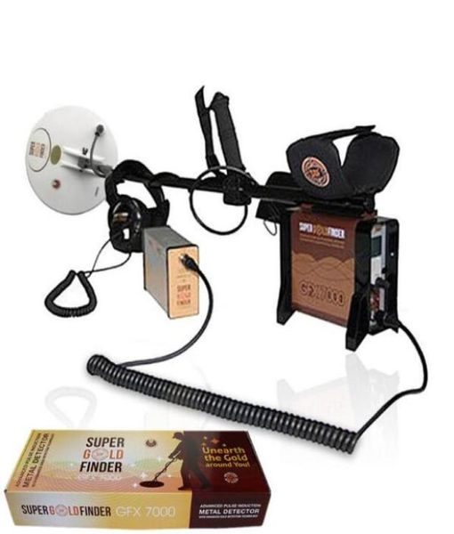 Metal detector sotterranei GFX7000 per caccia di tesori Rilevatore di oro profondo a lungo raggio Cercatore di miniere GFX7000 Batteria ricaricabile7094310