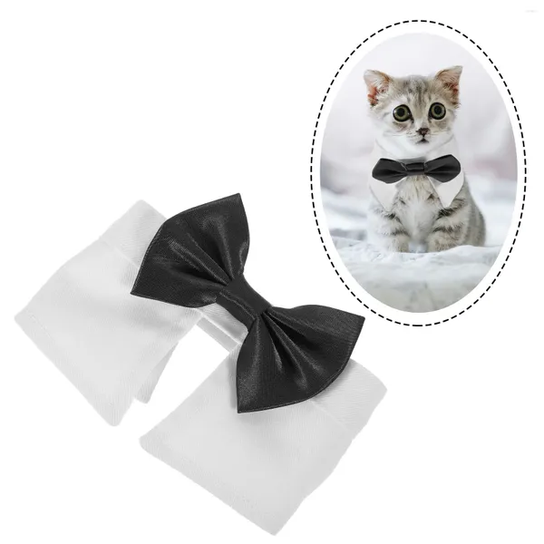 Одежда для собак, воротник-смокинг, воротник для щенка, декоративный галстук-бабочка с котенком, мультяшный хлопок, регулируемый подарок для кошки