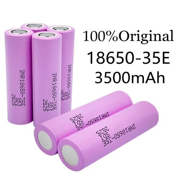 35E Original Power 18650 Lithiumbatterie 3500 mAh 37 V 25 A Hochleistungs-INR18650 für Elektrowerkzeuge 1957683