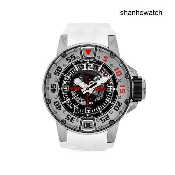Relógio masculino vestido relógios RM relógio RM028 automático 47 mm titânio relógio masculino RM028 AJ Ti Ti