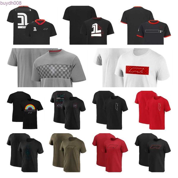 Yz5q Camiseta masculina Polos F1 para fãs masculinos Fórmula 1 Roupas de corrida de alta qualidade Plus Size Roupas de equipe de manga curta podem ser personalizáveis