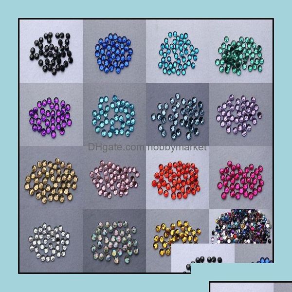 Acryl Kunststoff Lucite Acryl Kunststoff Lucite Lose Perlen Schmuck Großhandel500 Stück Flache 8 mm Rückseite Strass Perlen Prozess Drop Deliv Dhhkw