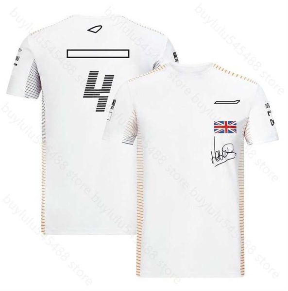 7awe Herren-Polohemd, F1-Fahrer-T-Shirt, Herren-Teamuniform, kurzärmelige Fan-Kleidung, lässiger Sport-Rundhals-Rennanzug, kann anpassbar sein