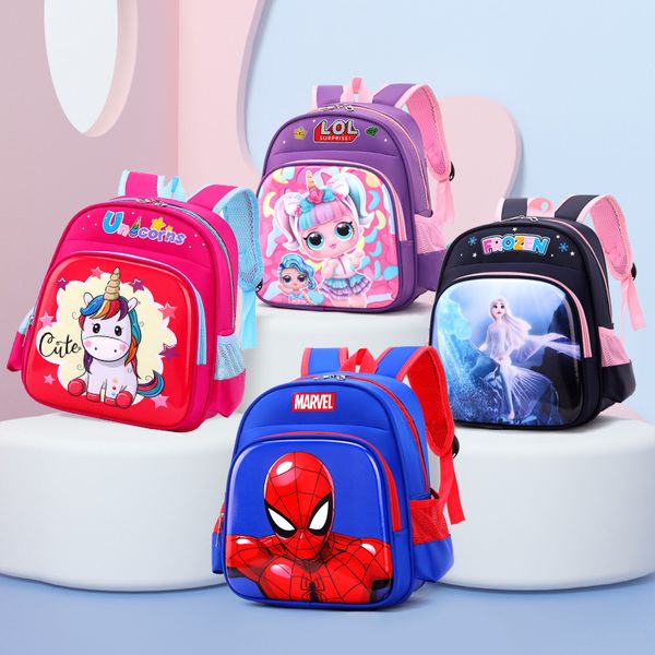 2024 mochilas de pelúcia dos desenhos animados 3d casca dura para meninos e meninas de 3-5 a 7 atacado de brinquedos garten entrega de gota presentes animais de pelúcia