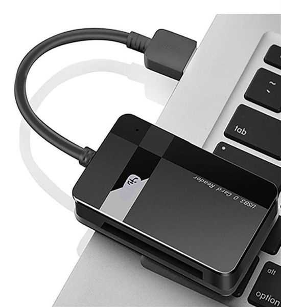 Epacket c368 allinone leitor de cartão de alta velocidade usb30 telefone móvel tf sd cf ms cartão memória tudo em um leitores284f237y305t5365380