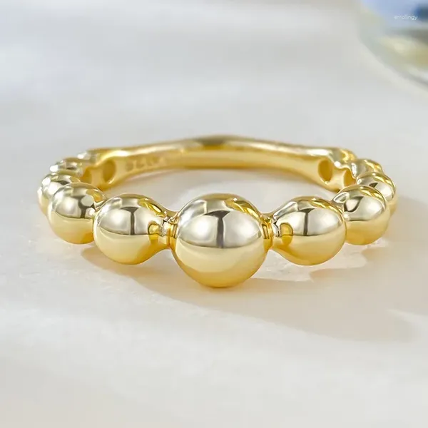 Anéis de cluster Springlady 18k banhado a ouro 925 prata esterlina laboratório safira gemstone anel fino para mulheres banda jóias presentes de casamento