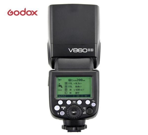 Godox V860II V860IIN литий-ионная батарея HSS Speedlite FlashL с передатчиком XITN для вспышек DSLR камеры 1280890