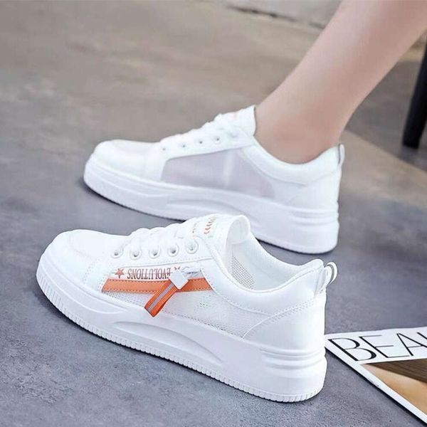 Piccole scarpe bianche da donna 2023 estate nuove scarpe da donna scarpe da studente versatili scarpe da tavolo da donna edizione coreana scarpe sportive casual