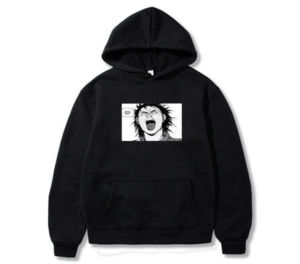 2021 Novos 90s Quadrinhos Japoneses Akira Padrão Impressão Hoodie Homens Hip Hop Estilo Hoodies Masculino Harajuku Cartoon Moletom Com Capuz Tops H083319009